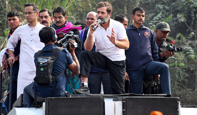 Rahul Gandhi in Assam